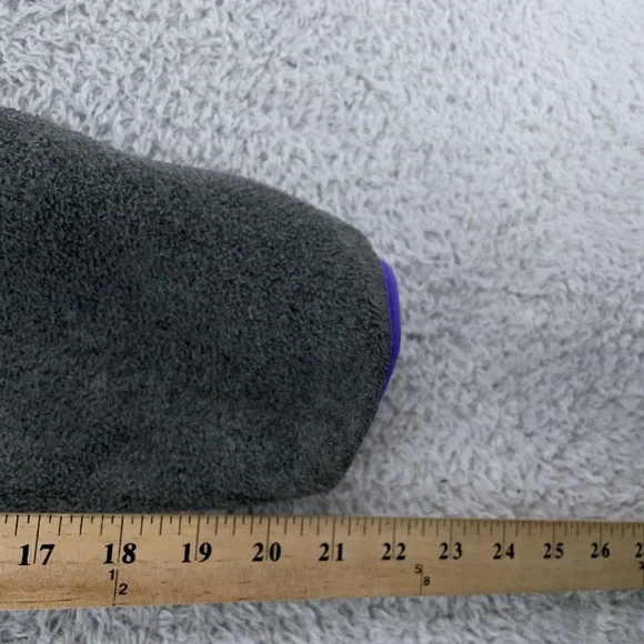 Patagonia Synchilla Snap-T Fleece Women's XS Pullover Gray Purple Trim - Picture 5 of 8